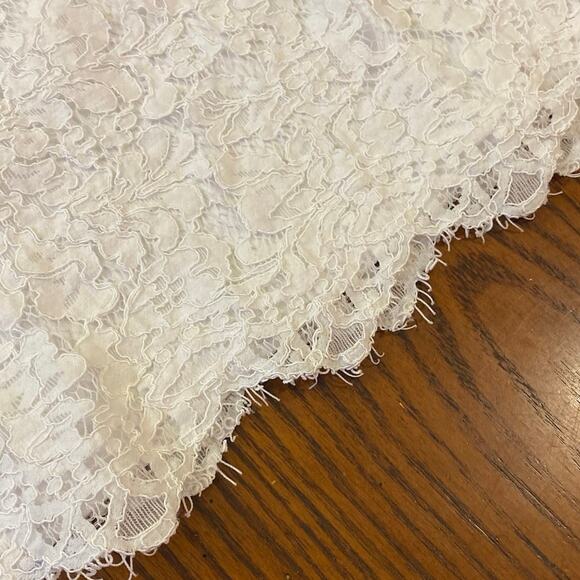 Charter Club Eyelet Checkered Plaid 3/4 Casual Blouse Top Shirt Women’s Size M - Picture 7 of 11